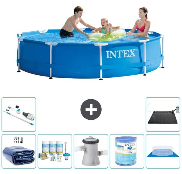 Piscina fuori terra a struttura - 305x76 cm - 8 pezzi - Modello S31516