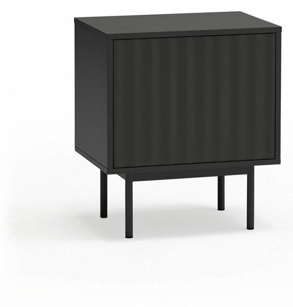 Comodino nero opaco Sierra – Teulat