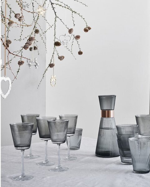 Decanter in vetro grigio da 1 l Grand Cru Nouveau - Rosendahl