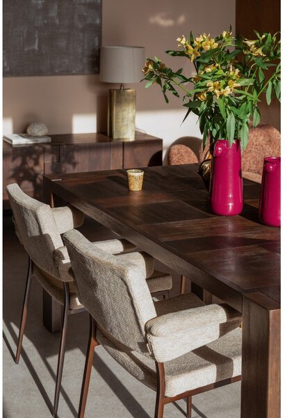 Tavolo da pranzo in legno massiccio 90x180 cm Bruneau – Dutchbone