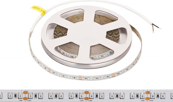 Striscia LED 24V 144W/m Luce Gialla - IP54 - 5 metri