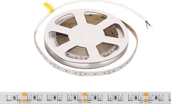 Striscia LED 24V 144W/m Luce Arancione - IP54 - 5 metri