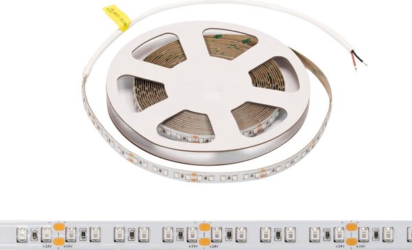 Striscia LED 24V 144W/m Luce Arancione - IP54 - 5 metri