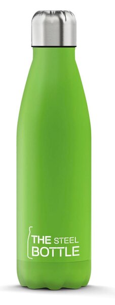 Steel Bottle Borraccia Termica Bottiglia 500 ml colore Verde