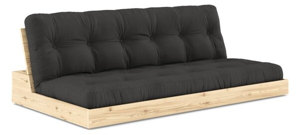 Divano letto grigio scuro 196 cm Base - Karup Design