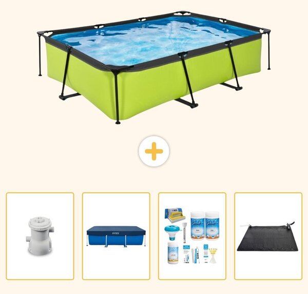 Piscina fuori terra rettangolare - 300x200x65 cm - 5 pezzi - SCB4