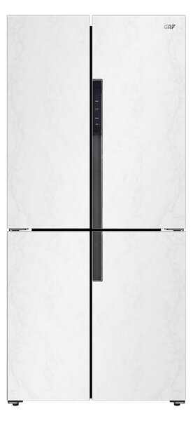 GRF Frigorifero Americano Side by Side Capacit 436 Litri Classe energetica E Raffreddamento Total No Frost colore Bianco finitura Marmorizzato - C