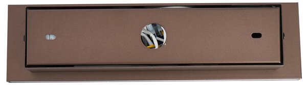 Lampada da parete moderna bronzo scuro regolabile con USB-C incl. LED - Modric