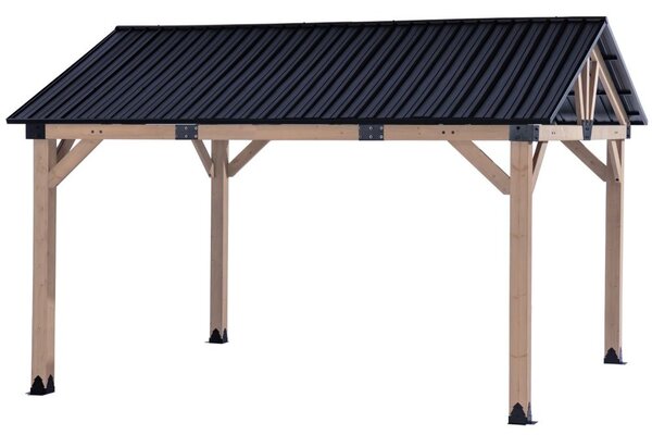 Casetta da giardino in legno Atlanta 3,6 x 4,2 m CoverTech