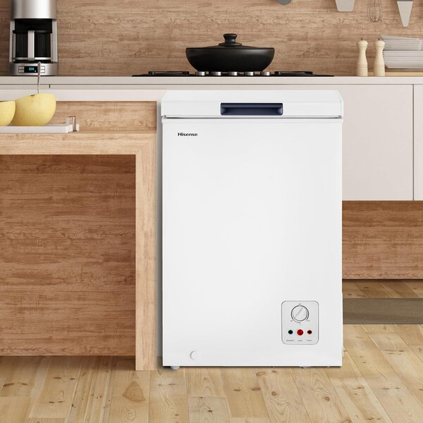 Hisense Congelatore a Pozzetto Orizzontale Capacit 95 Litri Classe energetica E Capacit di congelamento 9,5 kg/24h colore Bianco - MCF95E