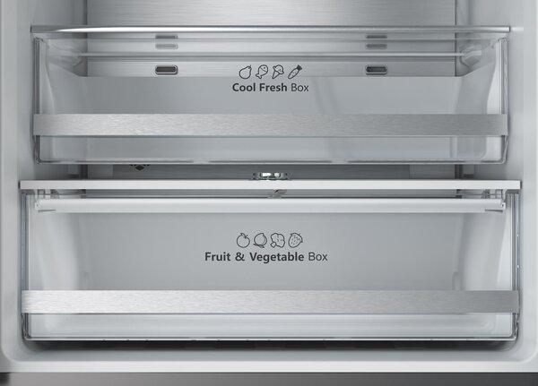 Hisense Frigorifero Americano 4 Porte Capacit 485 Litri Classe energetica E Raffreddamento No Frost colore Nero - RF632N4WFE1