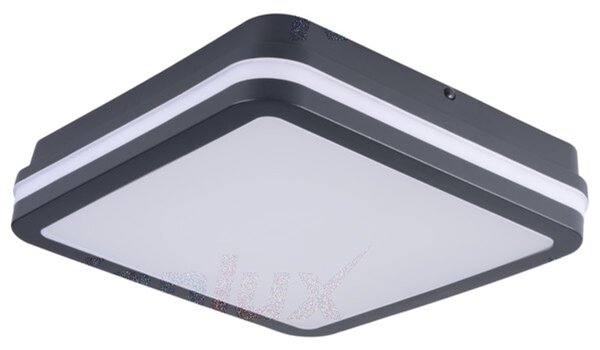 Plafoniera a LED per esterni Kanlux 33343 IP54 24W 1920lm 4000K grigio