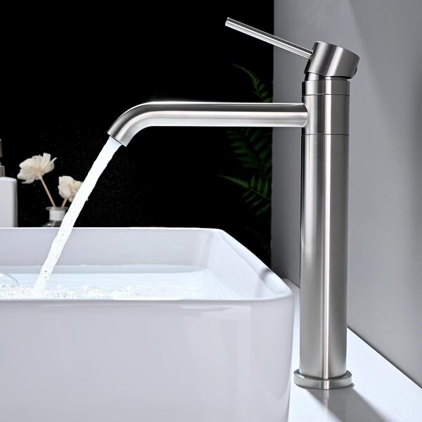 Rubinetto da bagno rotante a 360°, miscelatore per lavabo con valvola in Vetroceramica