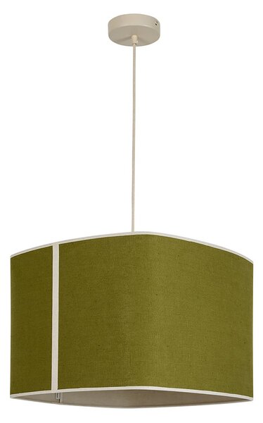 Lampada a sospensione MARKET SET, Dolce, dimmerabile, Verde, Sala da pranzo, Tessuto / Tessile, Design