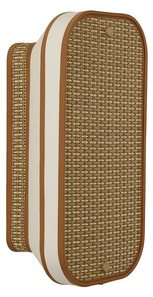 Applique da parete MARKET SET, Square, dimmerabile, Beige, Soggiorno, Tessuto / Tessile, Design