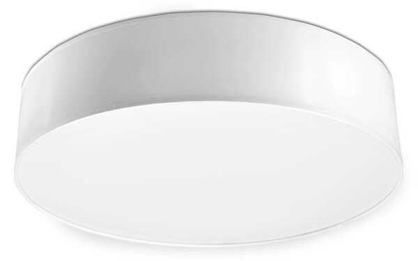 Plafoniera Tonda in PVC da Soffitto 3xE27 ARENA 45 Bianca da interno