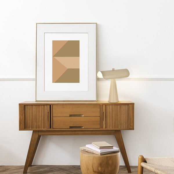 Lampade da tavolo COREP, Billie, Beige, Soggiorno, Metallo, Moderno