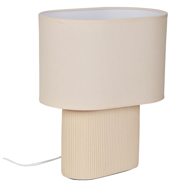 Lampade da tavolo COREP, Santorini, Beige, Soggiorno, Ceramica