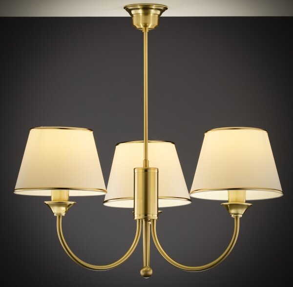 Jupiter 284- CL 3 - Lampadario a stelo CLASSIC 3xE27/60W/230V