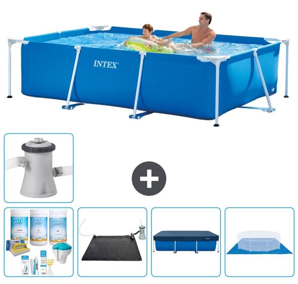 Piscina fuori terra rettangolare - 260x160x65 cm - 6 pezzi - Modello S20024