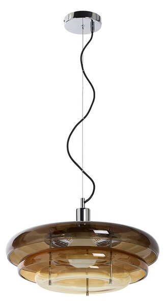 Lampada a sospensione MARKET SET, Sunset, dimmerabile, Marrone / Ruggine, Sala da pranzo, Vetro, Design