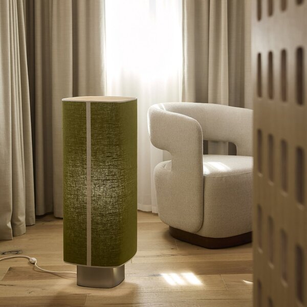 Lampada da terra MARKET SET, Dolce, Verde, Soggiorno, Tessuto / Tessile, Design