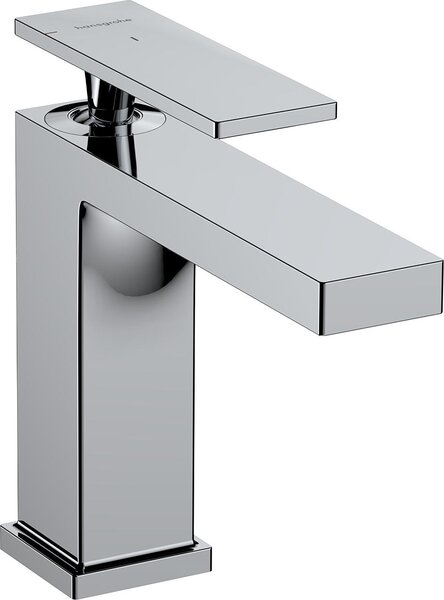 Hansgrohe Tecturis E Mitigeur monocommandé pour lavabo 110, saillie 144mm, sans garniture de vidage, CoolStart, EcoSmart+, 73012000, 73012000