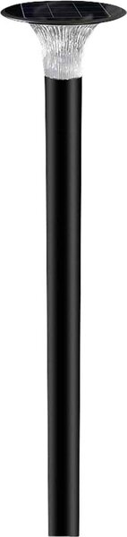 V-TAC VT-413 Lampada solare LED da terra a palo 15W 2200lm con sensore movimento e batteria 6000mAh autonomia 3 giorni - 23005