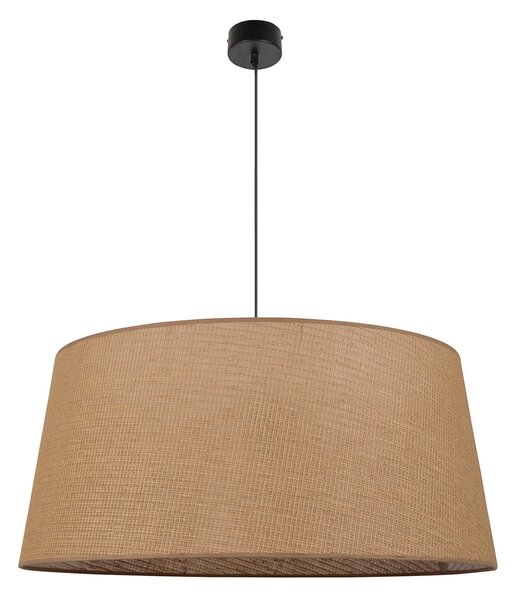 Lampada a sospensione COREP, Tambour, dimmerabile, Marrone / Ruggine, Soggiorno, Carta / Cartone