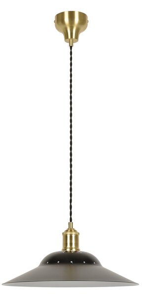 Lampada a sospensione COREP, Honu, dimmerabile, Nero, Soggiorno, Metallo