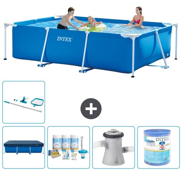 Piscina fuori terra rettangolare - 300x200x75 cm - 6 pezzi - Modello S30152