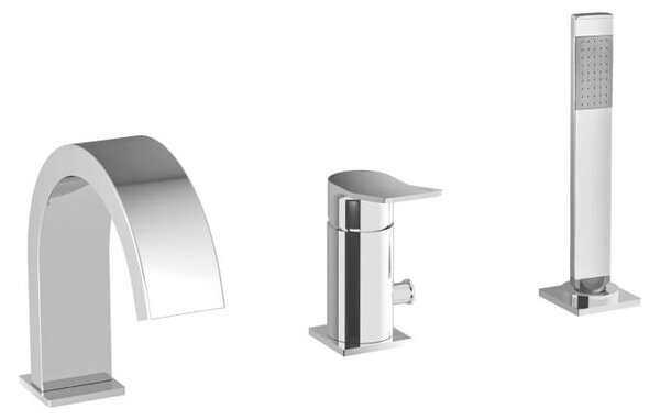 Miscelatore per lavabo a tre fori, modello Value di Steinkamp
