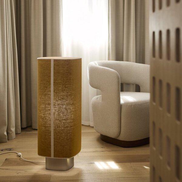 Lampada da terra MARKET SET, Dolce, Giallo, Soggiorno, Tessuto / Tessile, Design