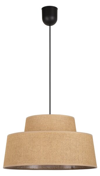 Lampada a sospensione COREP, Mallorca, dimmerabile, Beige, Soggiorno, Carta / Cartone