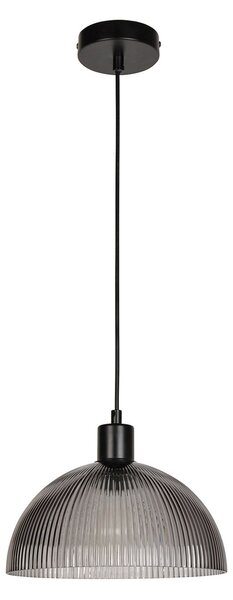 Lampada a sospensione COREP, Duomo, dimmerabile, Grigio, Soggiorno, Vetro