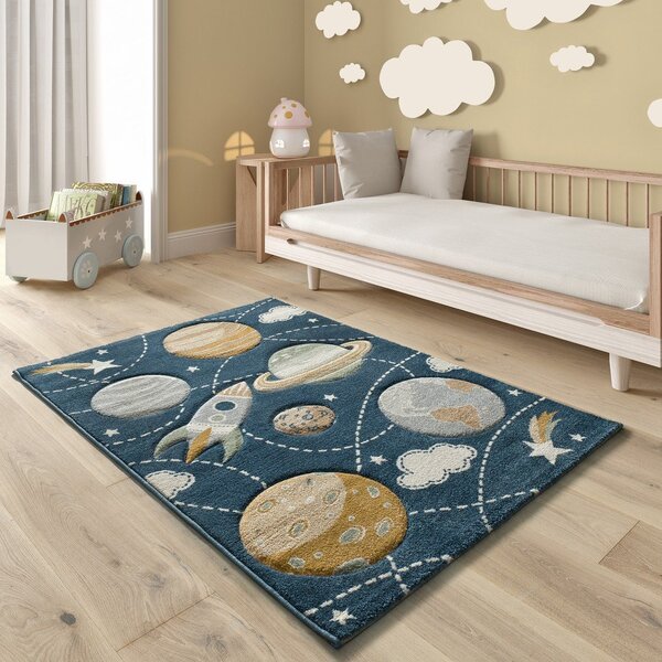 Tappeto blu 120x170 cm Balloon – Universal