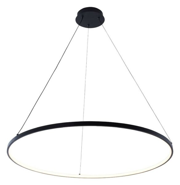 Lampada a sospensione LED BRENO bianco e nero 36W, luce bianca neutra 3060 lm, alluminio, dimensioni: 150x80x80 cm, IP20, Zuma Line