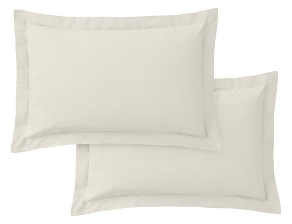 Federe per cuscino in set in percalle di cotone 2 pz 50x75 cm Cotton Percale – Bianca