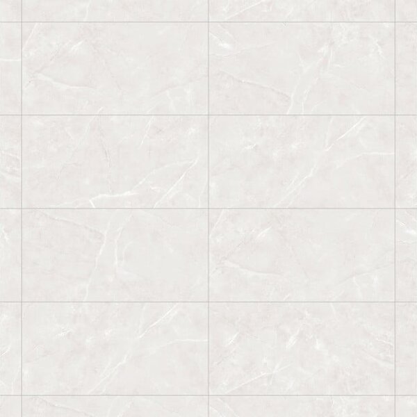 Mexen Boca Bianco gres smaltato rettificato G1, piastrella da pavimento e parete 120 x 60 cm, lucido - TL102-120-060-00