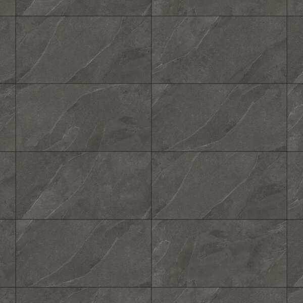Mexen Aryan Nero gres smaltato rettificato G1, piastrella da pavimento e parete 120 x 60 cm, opaco - TL310-120-060-04