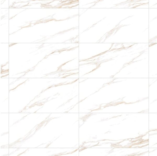 Mexen Belinda Gold gres lucidato rett. G1, piastrella da pavimento e parete 120 x 60 cm, lucido - TL132-120-060-00