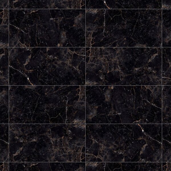 Mexen Champion Gres nero smaltato rett. G1, piastrella pavimento-parete 120 x 60 cm, alta lucentezza - TL202-120-060-00
