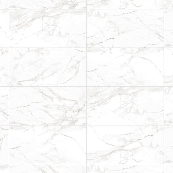 Mexen Faro Grey gres porcellanato smaltato rett. G1, piastrella da pavimento e parete 120 x 60 cm, lucida - TL138-120-060-00