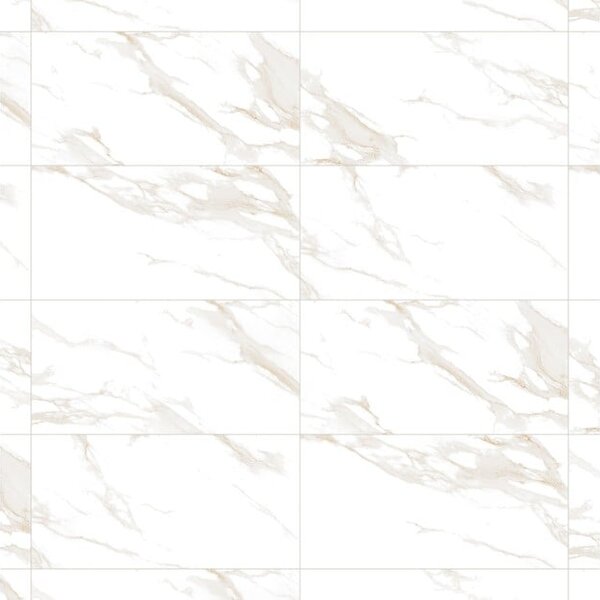 Mexen Luton Gold gres smaltato rett. G1, piastrella da pavimento e parete 120 x 60 cm, lucido - TL113-120-060-01