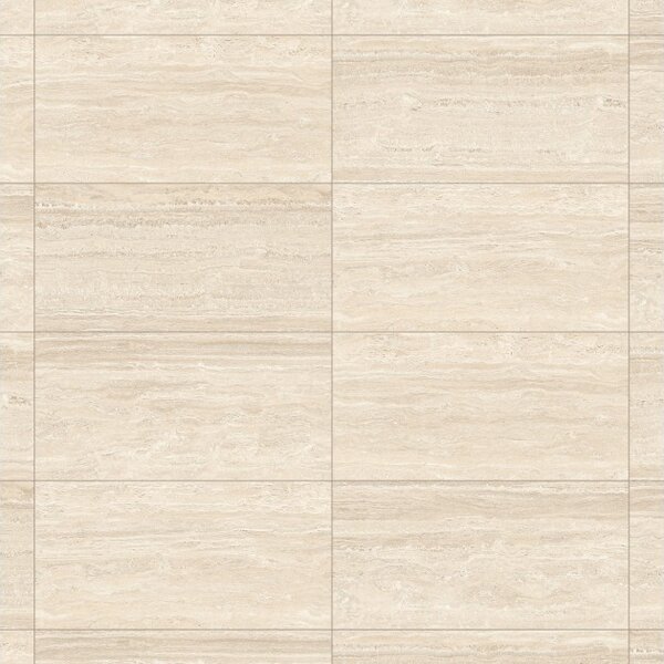 Mexen Neo Travertino Crema gres smaltato rett. G1, piastrella da pavimento e parete 120 x 60 cm, opaca - TL302-120-060-02