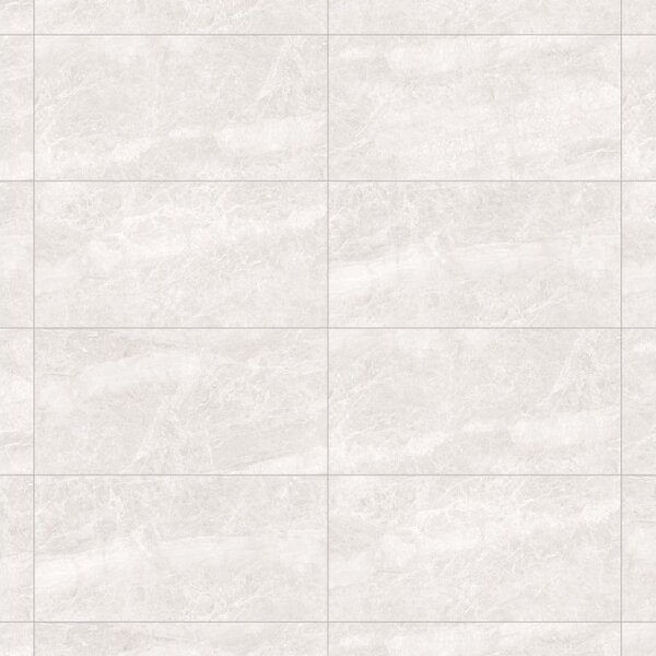 Mexen Quetta Gres Bianco smaltato rettificato G1, piastrella da pavimento e parete 120 x 60 cm, lucido - TL136-120-060-00