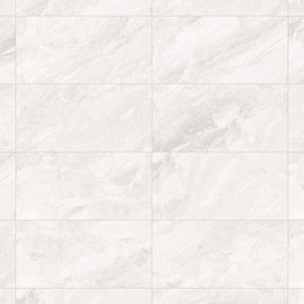 Mexen Reno Bianco gres smaltato rettificato G1, piastrella da pavimento e parete 120 x 60 cm, lucido - TL133-120-060-00
