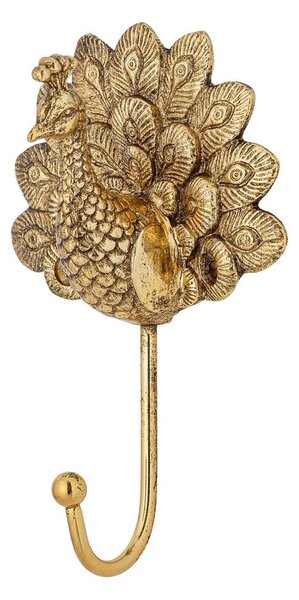 Gancio da parete dorato in metallo Dun – Bloomingville
