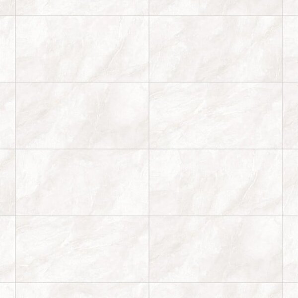 Mexen Walcey Bianco gres smaltato rettificato G1, piastrella da pavimento e parete 120 x 60 cm, lucido - TL150-120-060-00