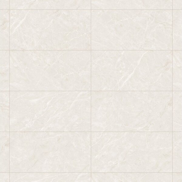 Mexen Versace Bianco gres smaltato rett. G1, piastrella pavimento-parete 120 x 60 cm, lucida - TL168-120-060-01